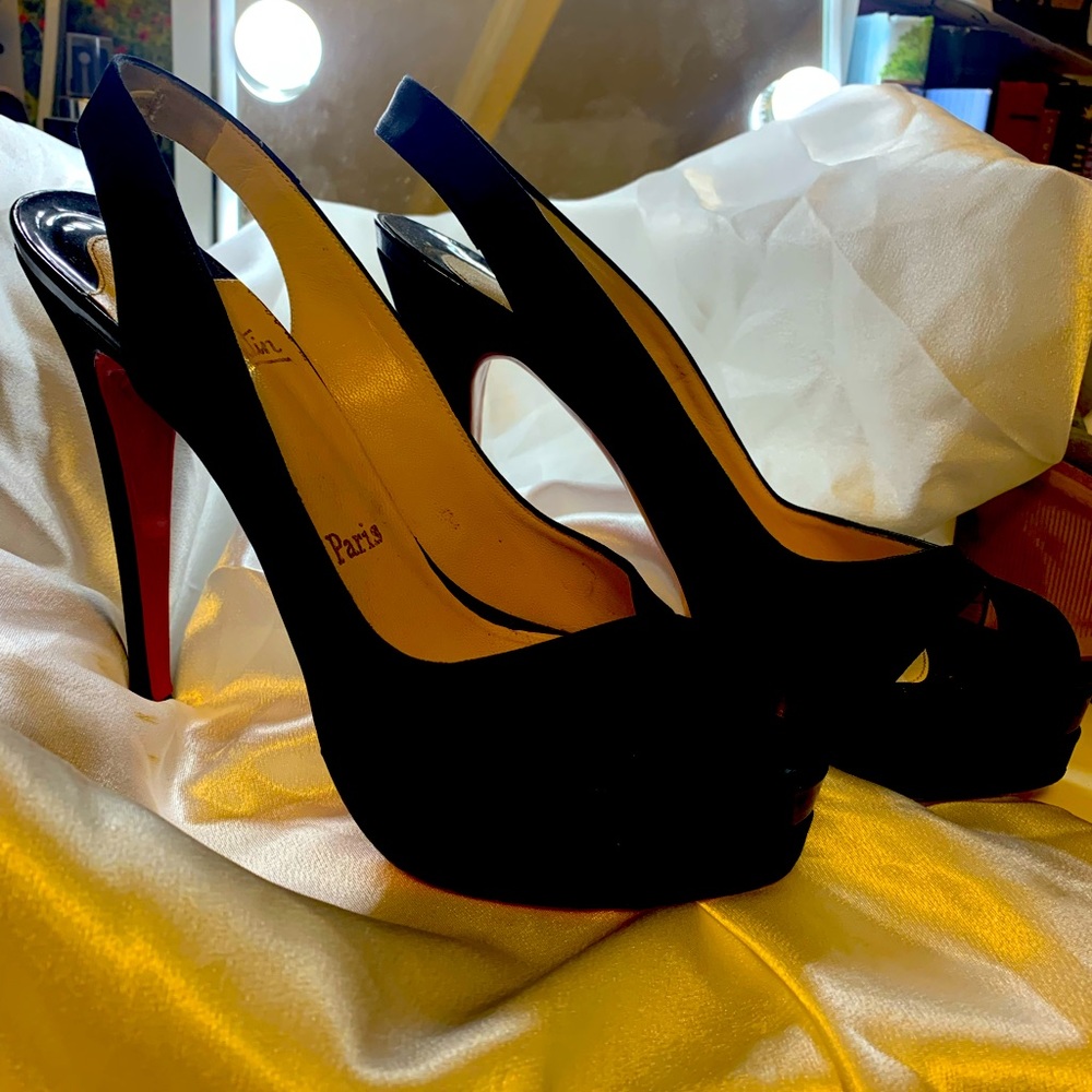 Christian Louboutin Open toe, Size 38 1/2
